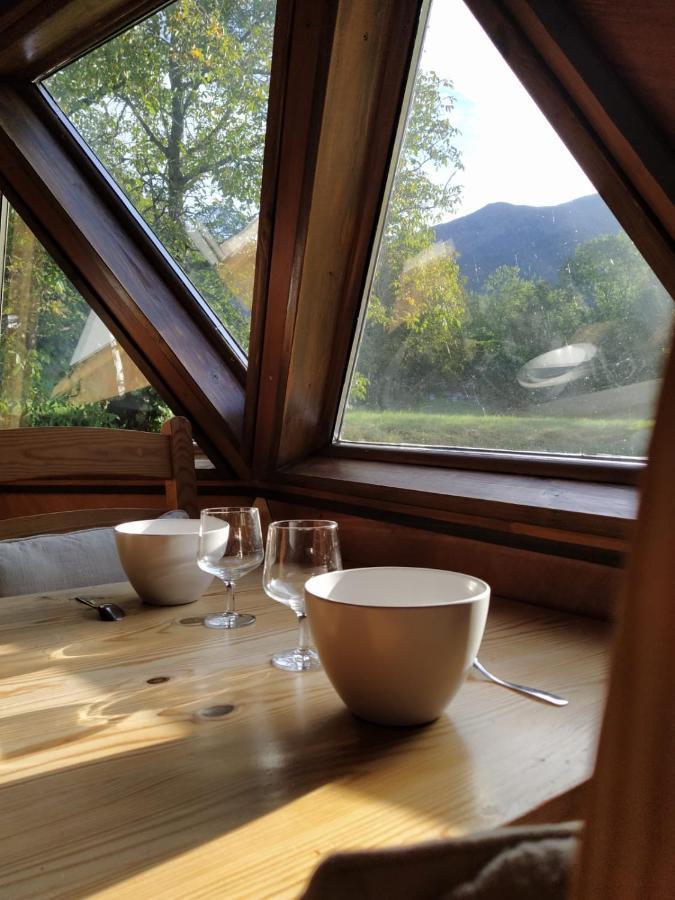 Igloowood Hotel Roquebilliere Bagian luar foto